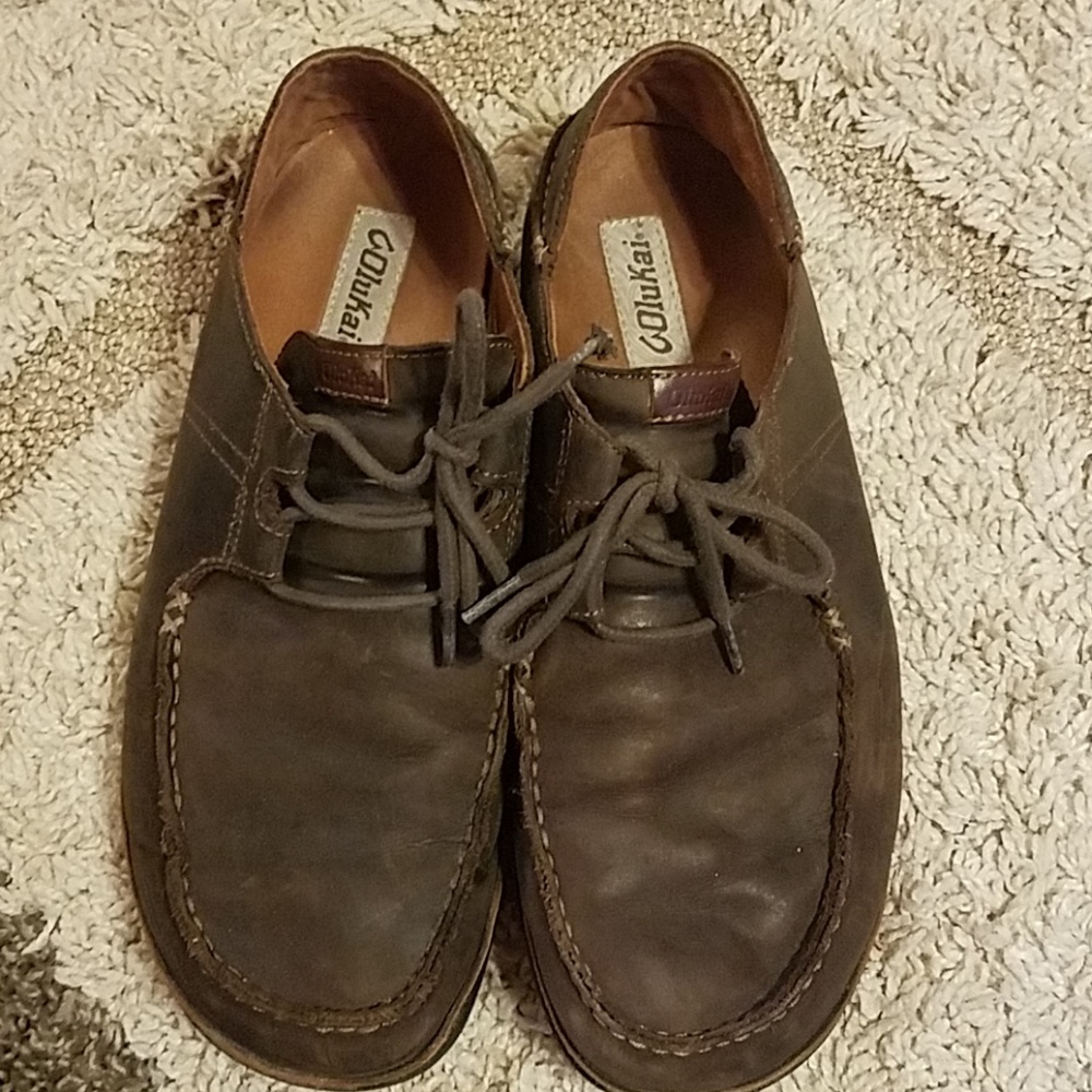 Olukai Mens leather shoes